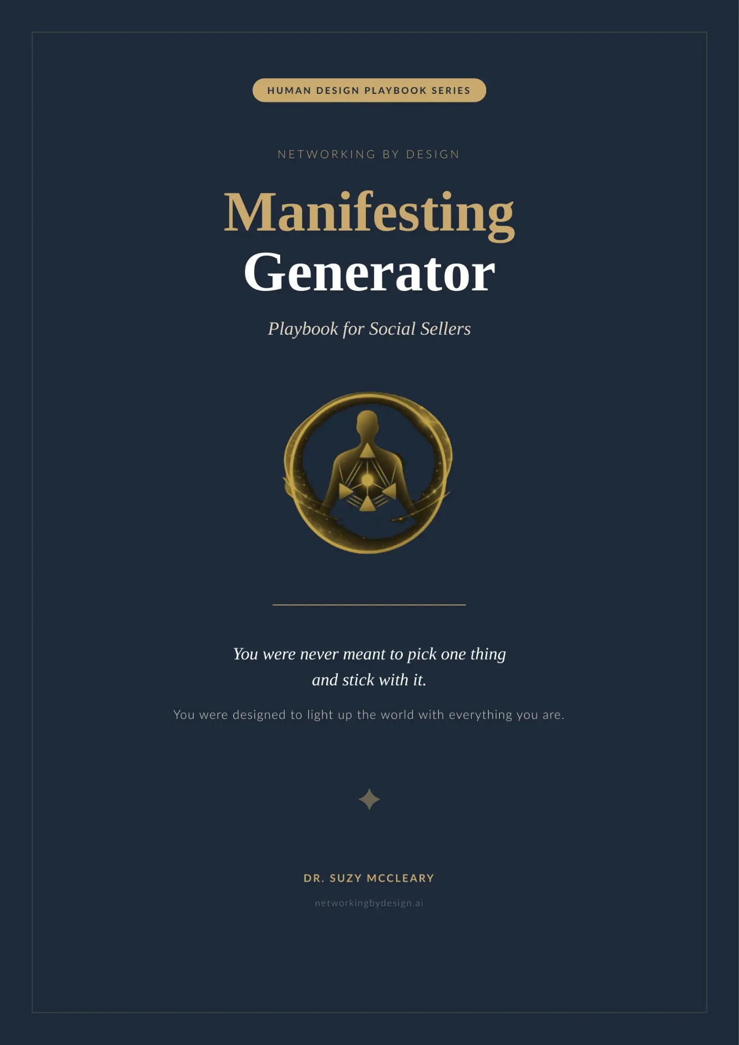Manifesting Generator Playbook Cover